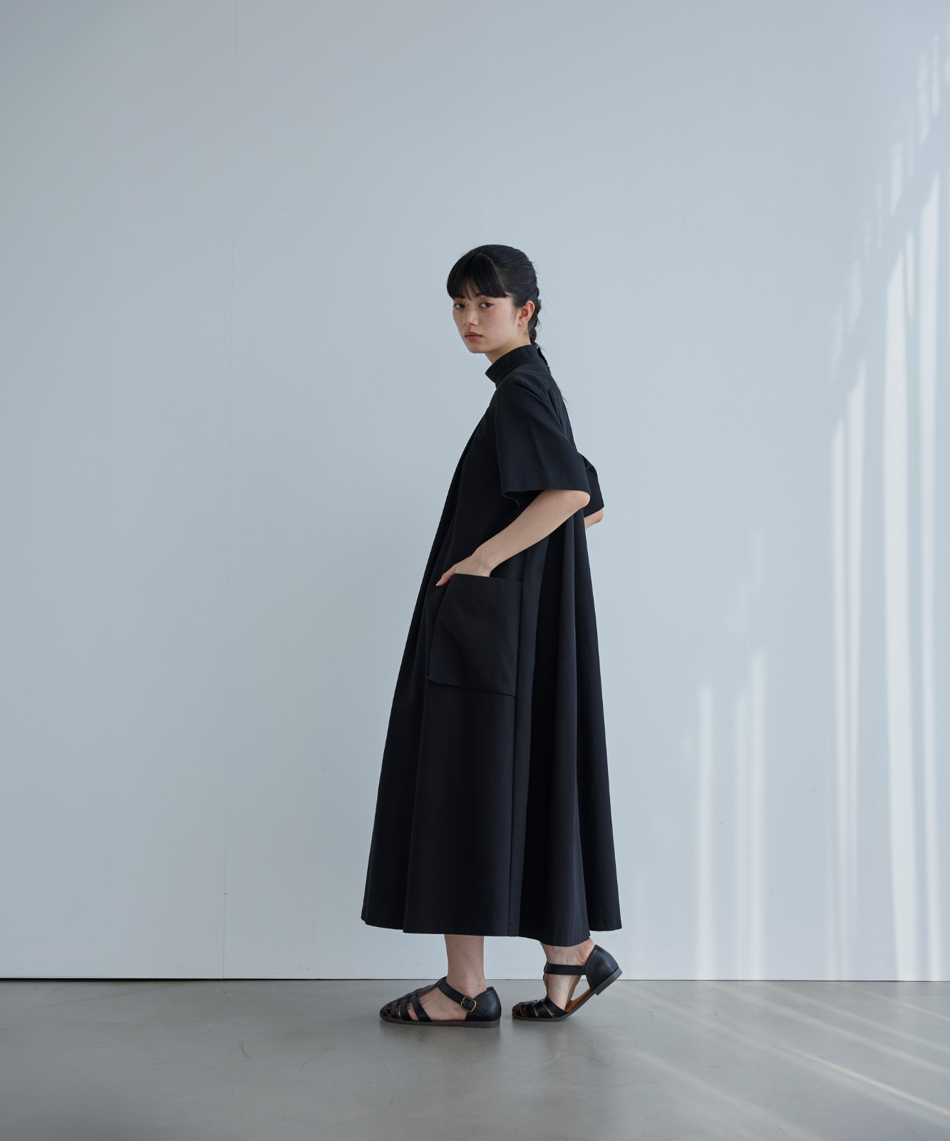 ≪通常販売≫【THE DRESS #21】medical high neck dress （メディカル