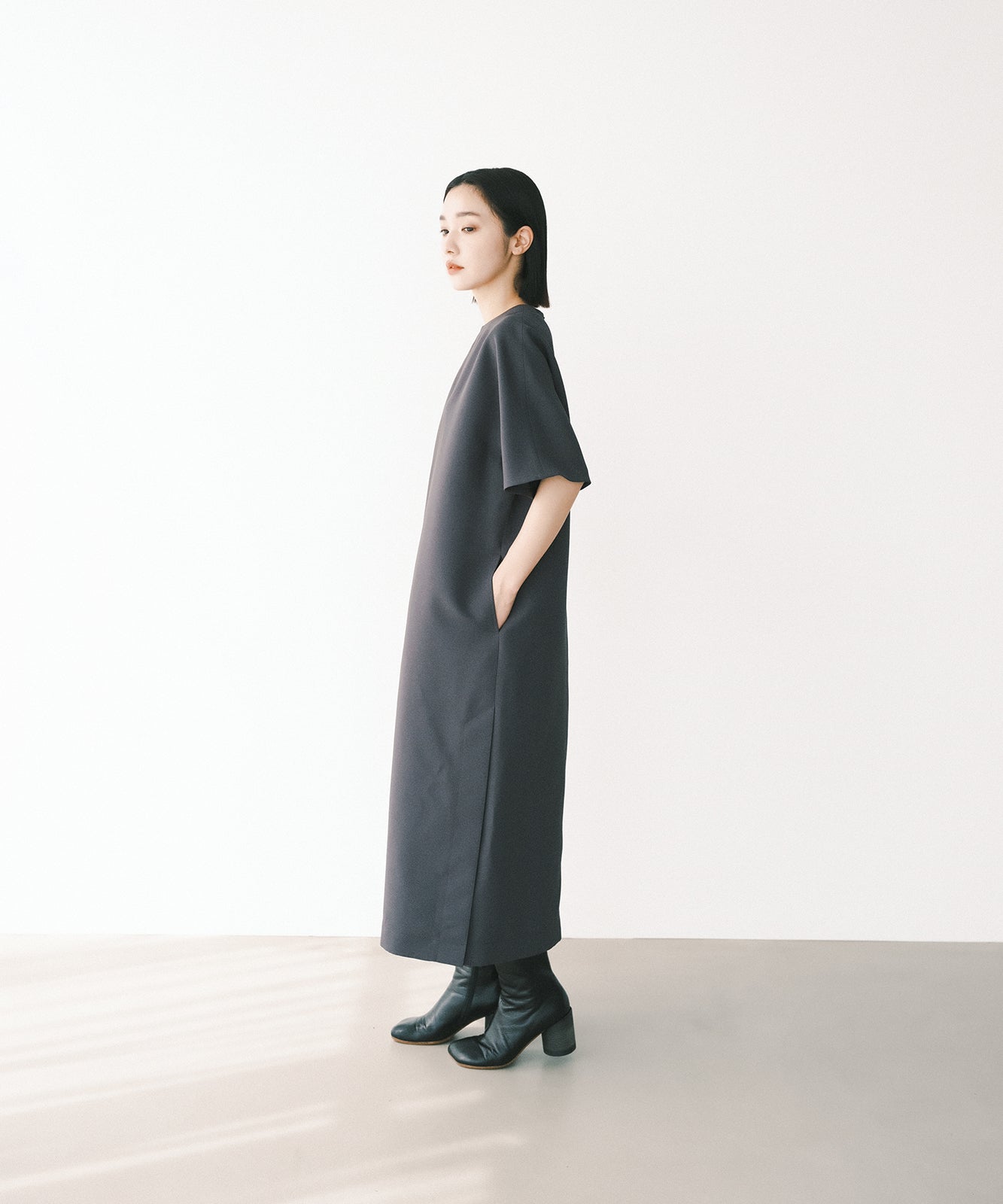 ≪在庫販売≫macaroni yarn minimal one piece（マカロニヤーンミニマルワンピース）≪2023年8月1日19:00販売開始≫