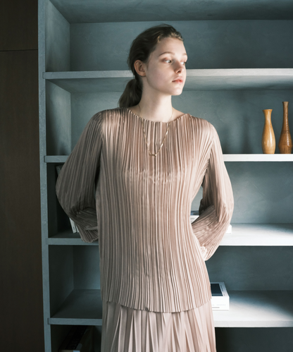 ≪通常販売≫pleats classic blouse(プリーツクラシックブラウス ≪通常販売≫pleats classic blouse(プリーツクラシックブラウス