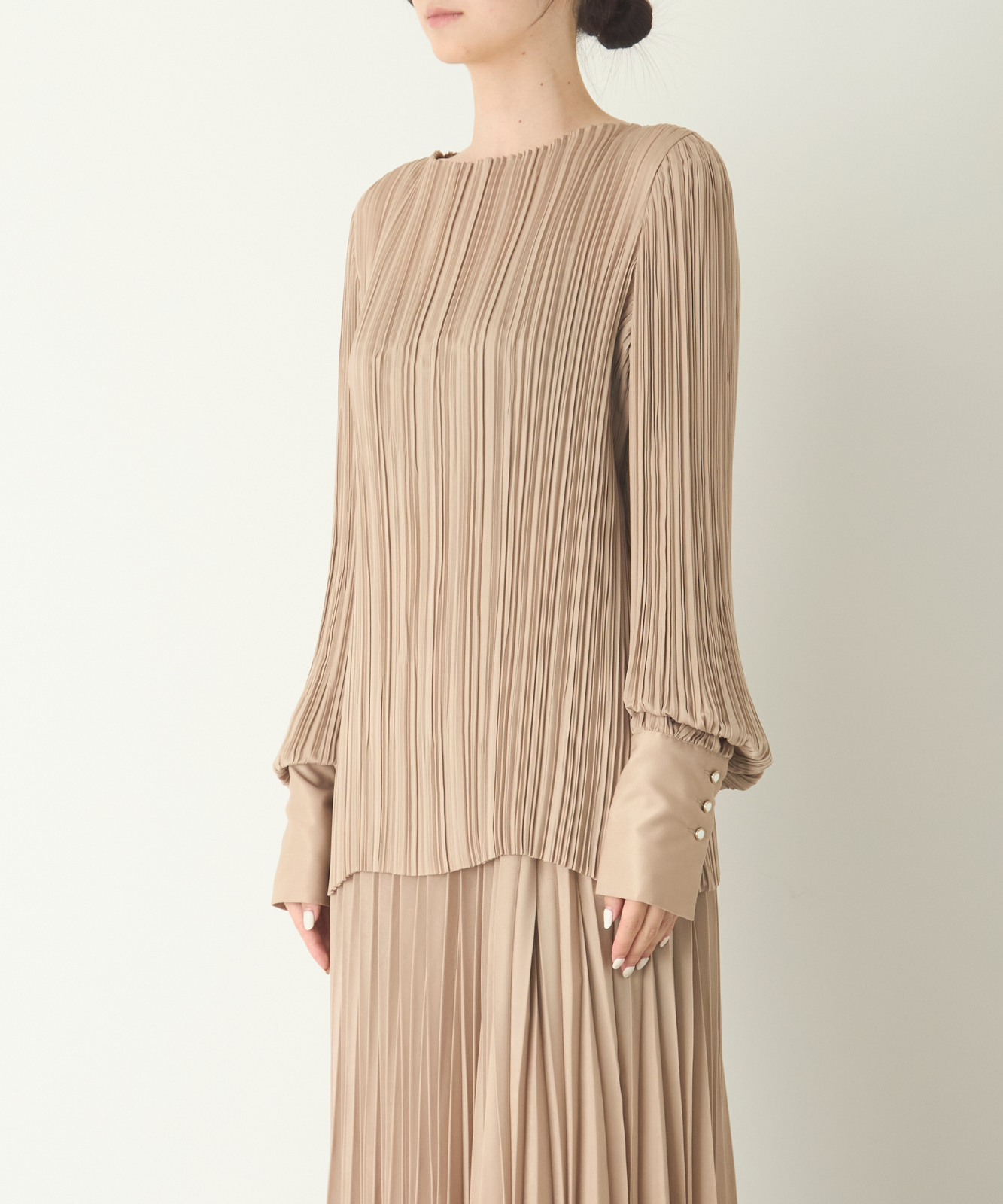 ≪通常販売≫pleats classic blouse(プリーツクラシックブラウス ≪通常販売≫pleats classic blouse(プリーツクラシックブラウス