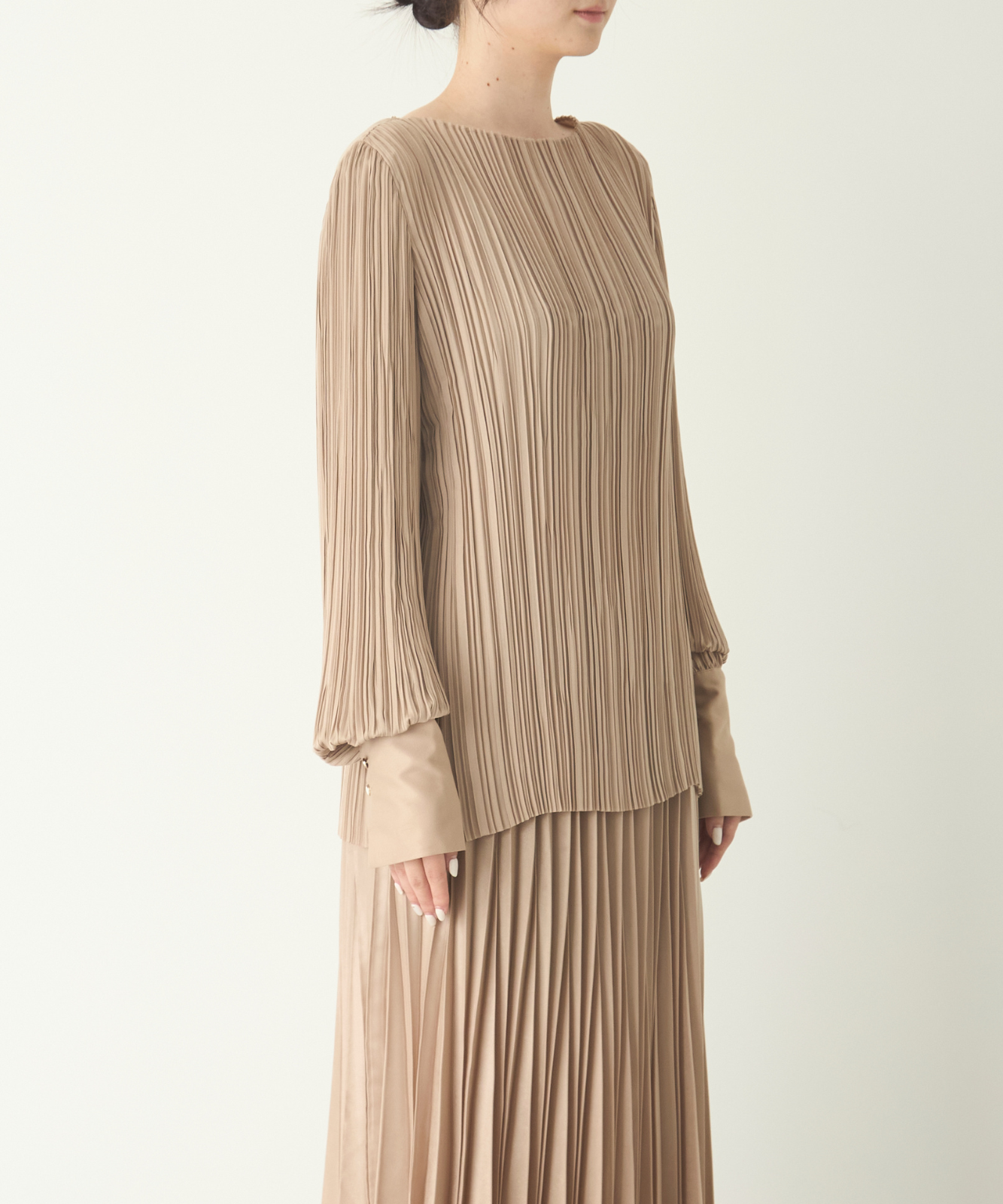 ≪通常販売≫pleats classic blouse(プリーツクラシック ≪通常販売≫pleats classic blouse(プリーツクラシック
