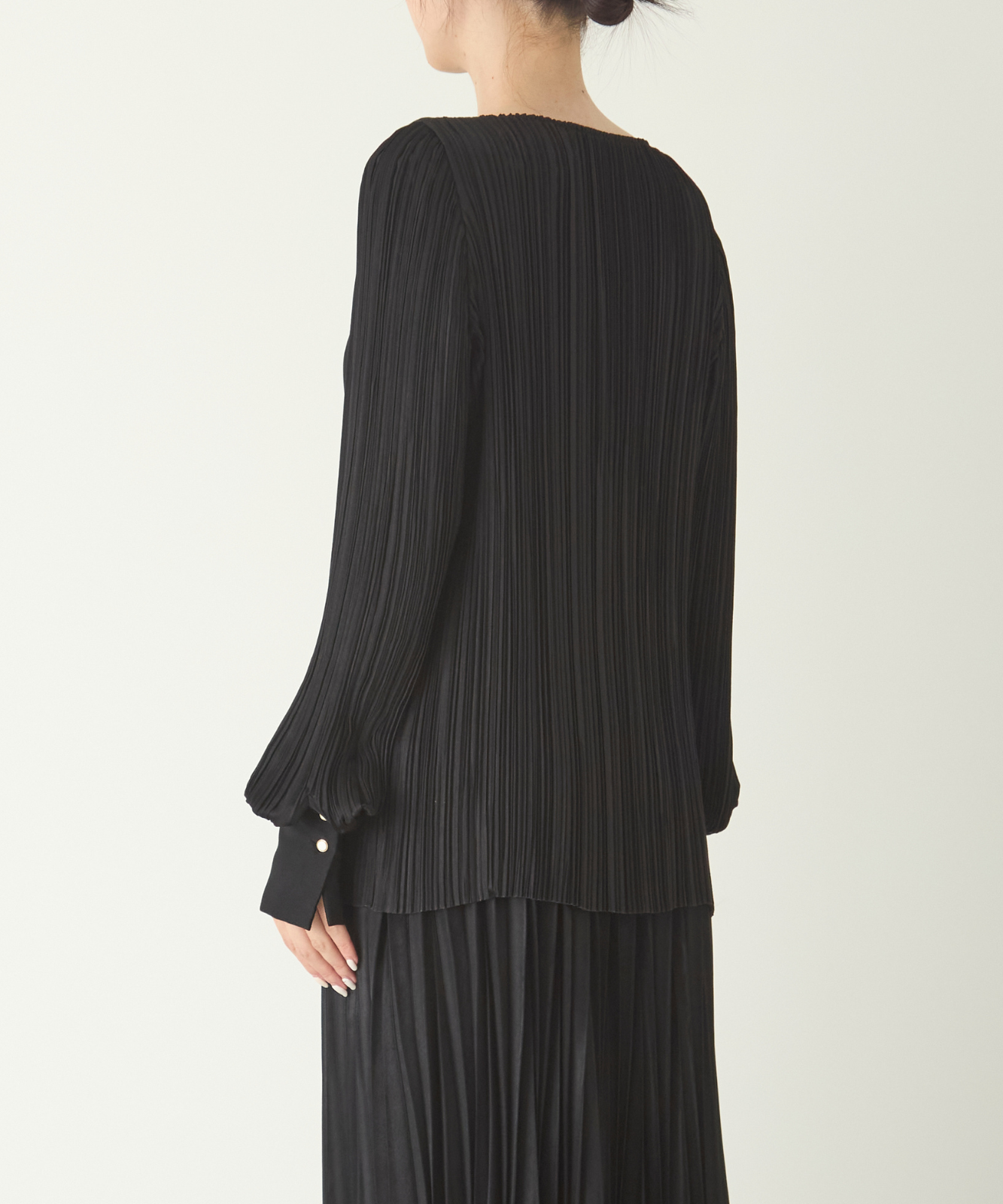 ≪通常販売≫pleats classic blouse（プリーツクラシックブラウス）