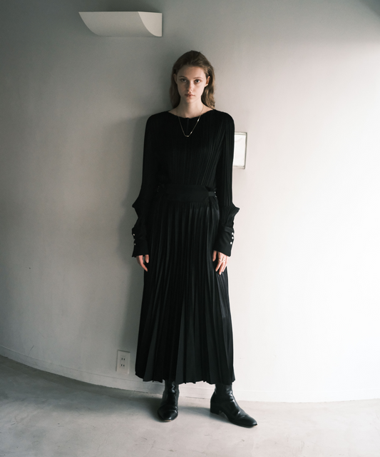 ≪通常販売≫pleats adjust skirt（プリーツアジャストスカート）