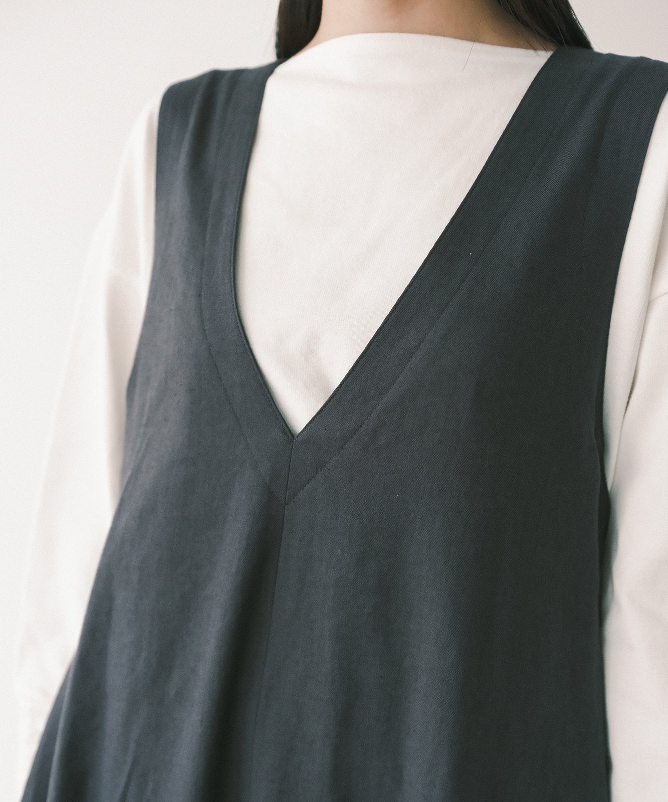 ≪在庫販売≫linen jumper skirt（リネンジャンパースカート）≪2023年6月26日21:00販売開始≫