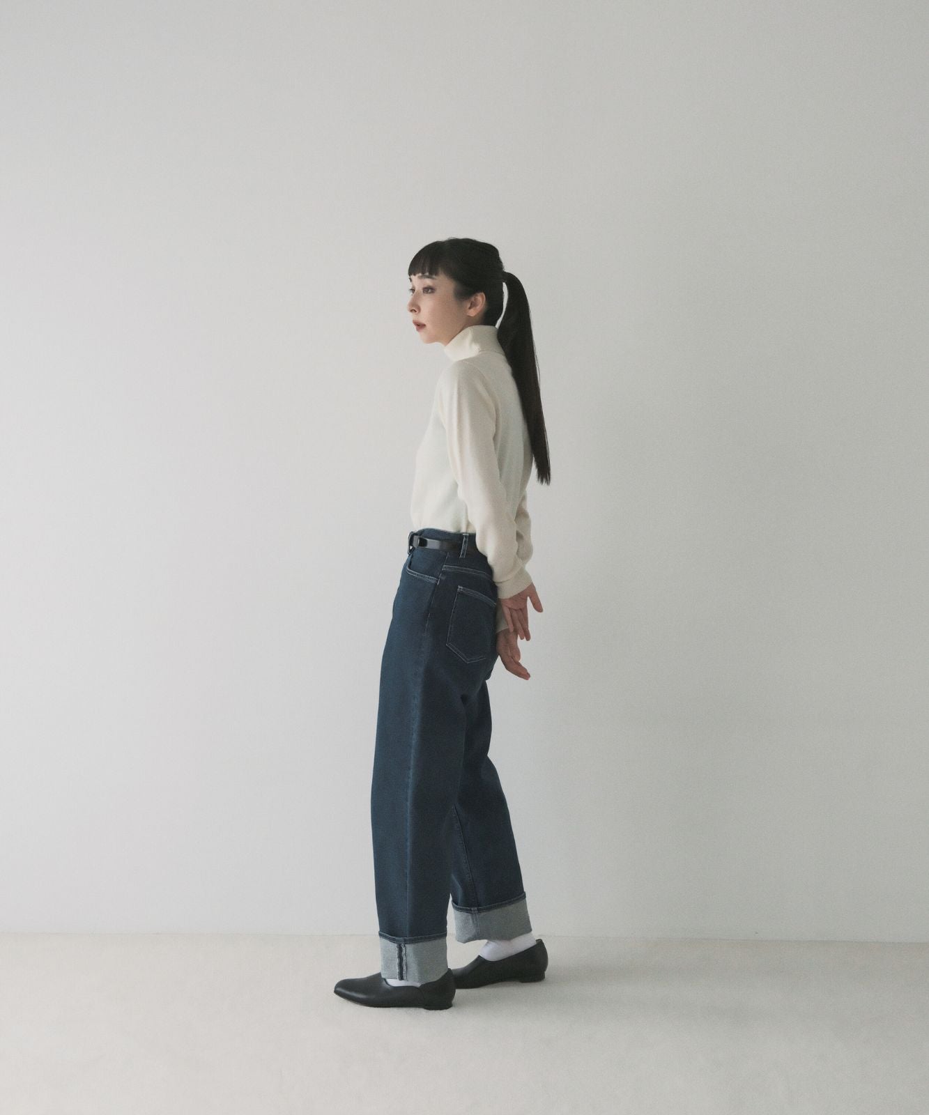 ≪在庫販売≫stretch straight denim（ストレッチストレートデニム）≪2023年10月11日15:00販売開始≫