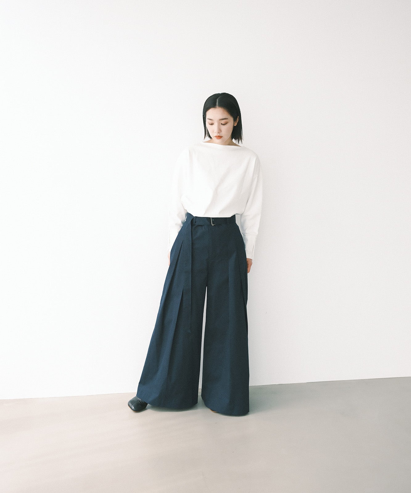 ≪在庫販売≫cotton super wide pants（コットンスーパーワイドパンツ）