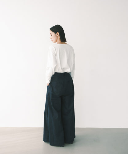 ≪通常販売≫cotton super wide pants（コットンスーパーワイドパンツ）