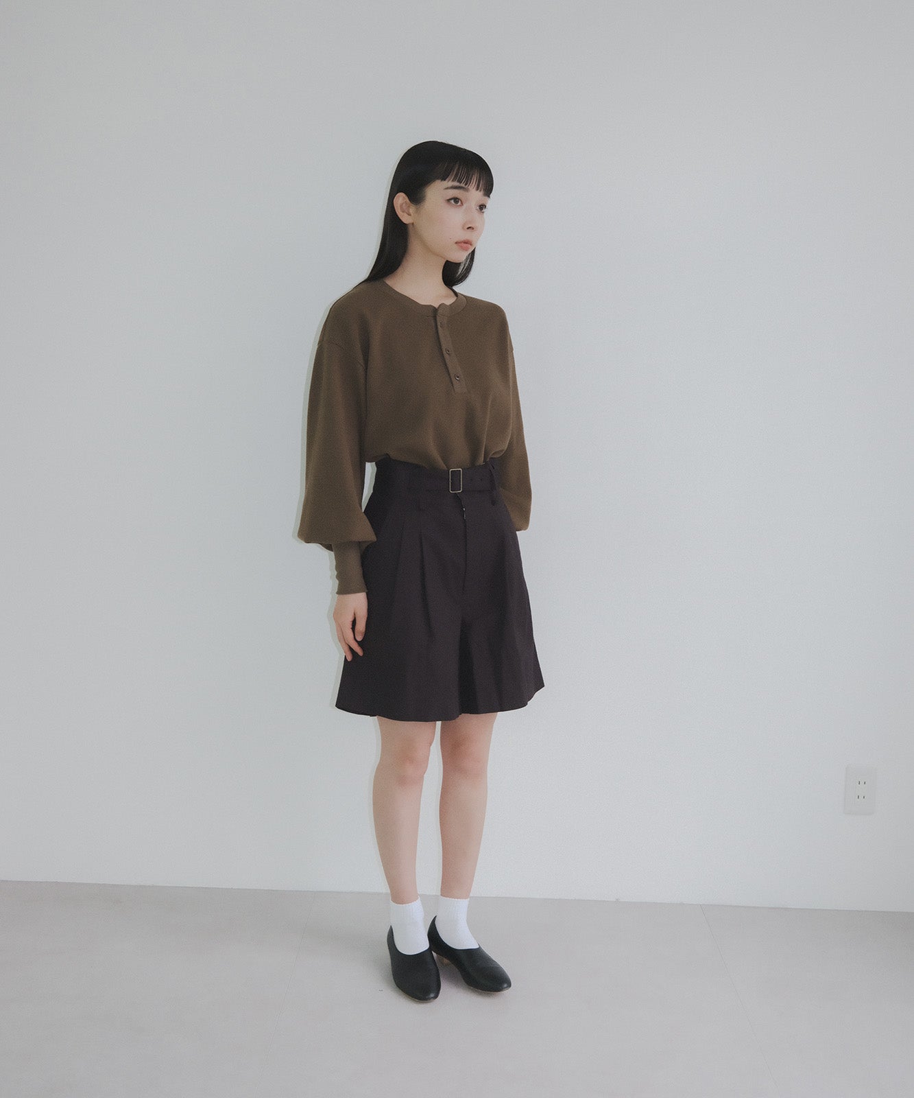 ≪在庫販売≫trench half pants（トレンチハーフパンツ）