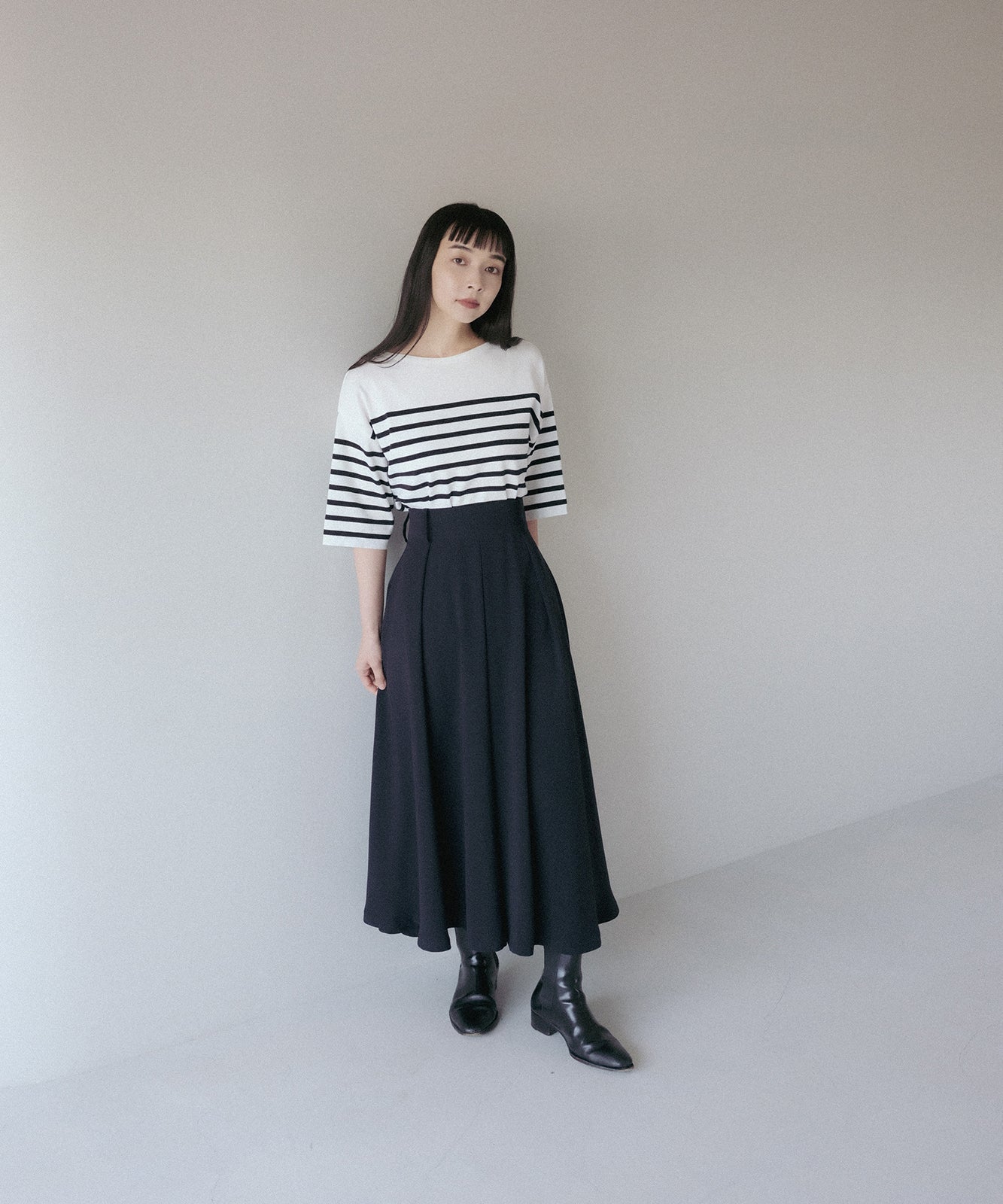 Tuck Flare Skirt ルネ スカート | nate-hospital.com