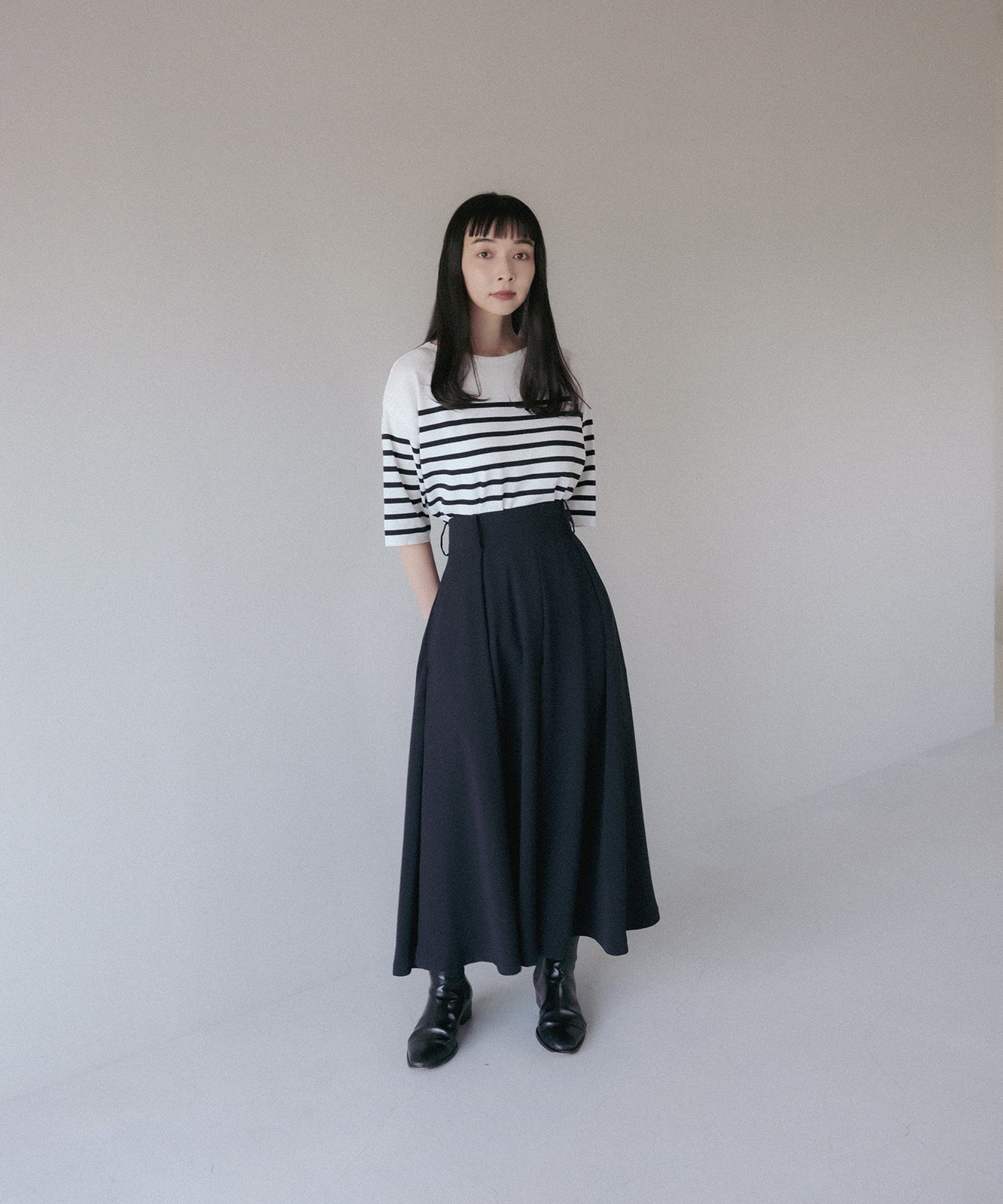 ≪予約販売≫toro tuck flare  skirt（トロタックフレアスカート）≪2023年6月9日13:00販売開始≫≪2023年10月上旬発送予定≫