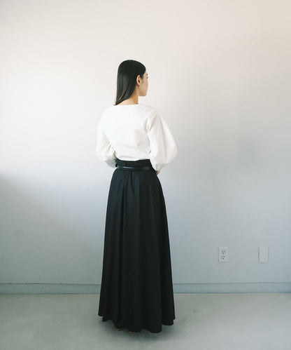 ≪在庫販売≫linen flare skirt （リネンフレアスカート）≪2023年8月1日19:00販売開始≫