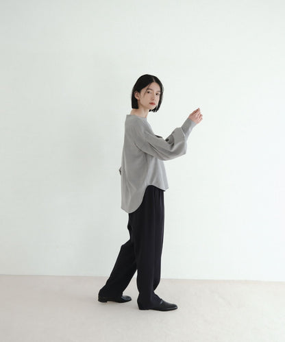 ≪在庫販売≫easy wool toro blouse（イージーウールトロブラウス）≪2023年11月29日15:00販売開始≫