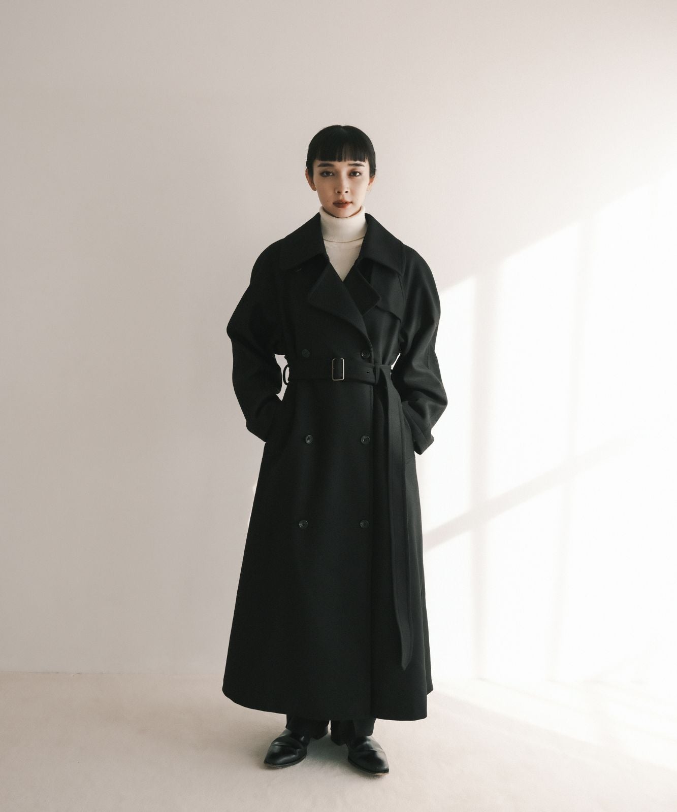 一目惚れで購入しましたが【新品】foufou　the trench coat \