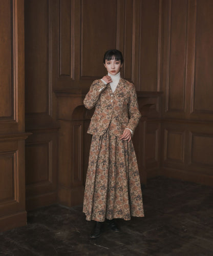 ≪予約販売≫foufou jacquard  jacket #01 "viatic"（ジャカードジャケット #01 ）≪2023年9月27日15:00販売開始≫≪2024年1月上旬以降発送予定≫