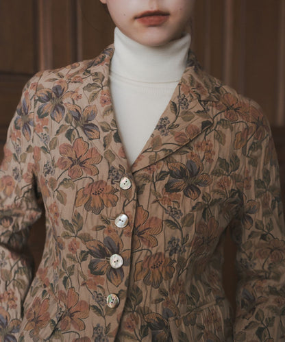 ≪予約販売≫foufou jacquard  jacket #01 "viatic"（ジャカードジャケット #01 ）≪2023年9月27日15:00販売開始≫≪2024年1月上旬以降発送予定≫