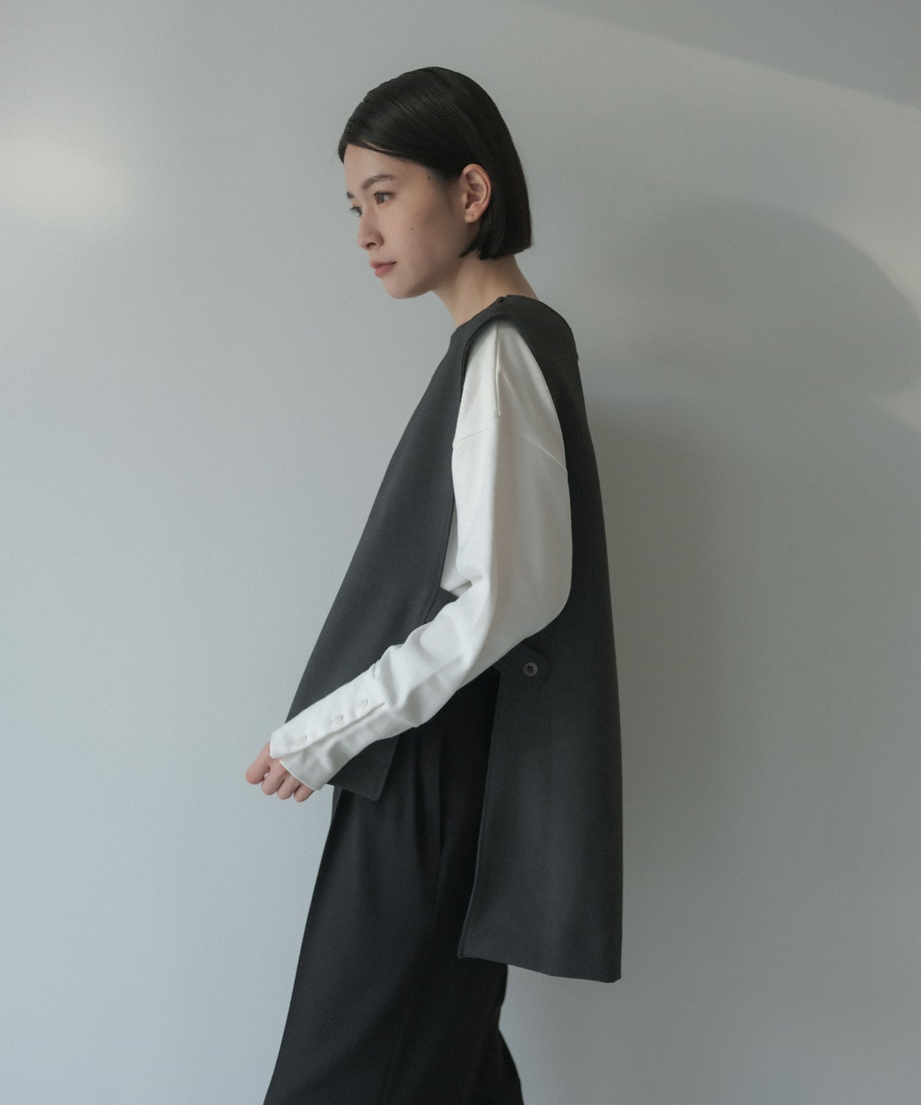 ≪在庫販売≫double cross vest（ダブルクロスベスト）≪2023年10月25