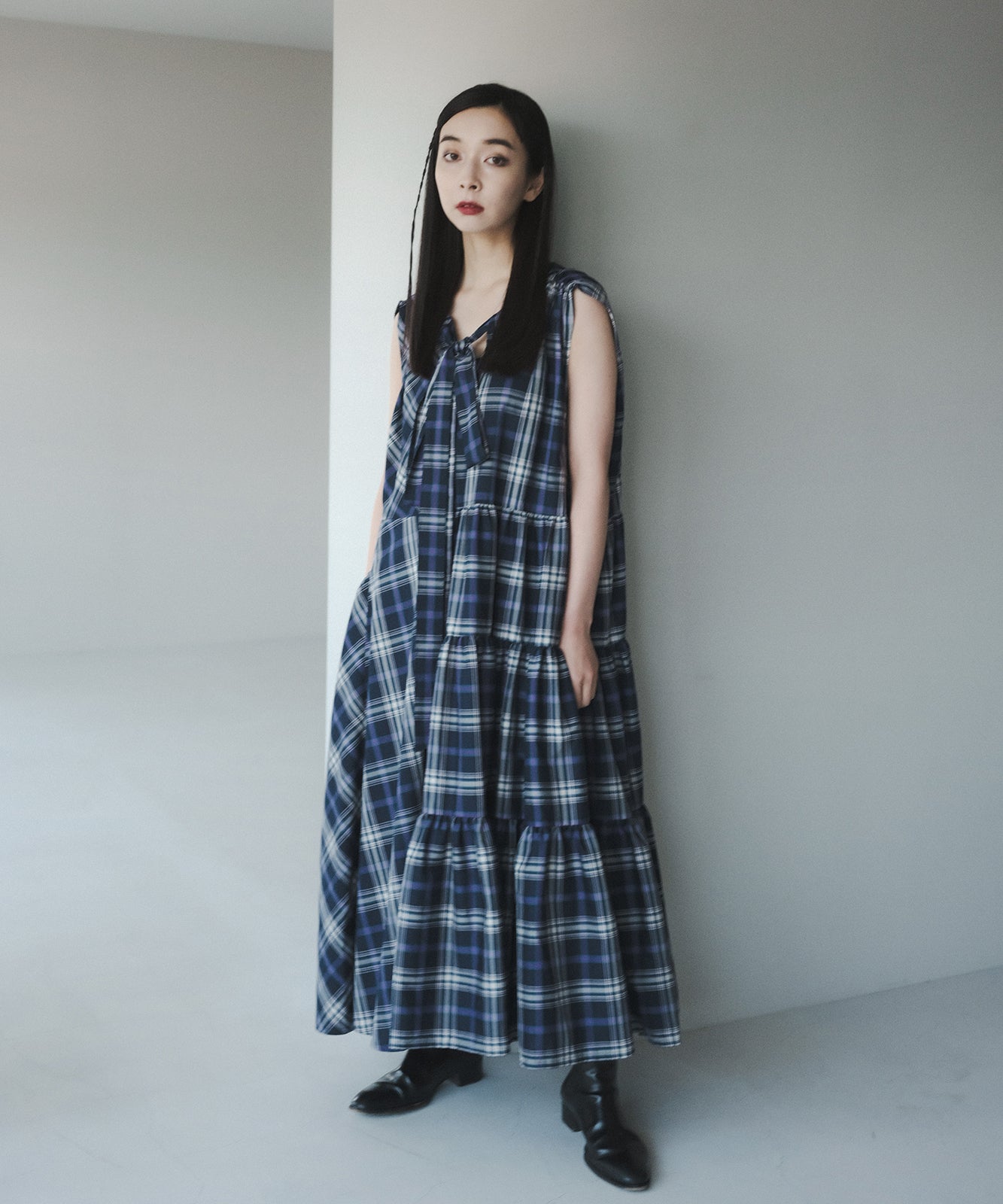 ≪予約販売≫check dress “hsu”（チェックドレス「スー」）≪2023年12