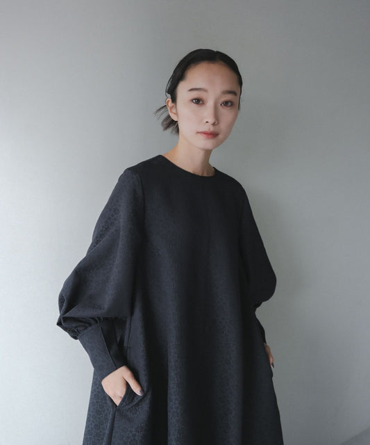 ≪予約販売≫【THE DRESS #48】lame jacquard flare onepiece（ラメジャカードフレアワンピース）≪2023年8月28日15:00販売開始≫≪2023年11月上旬発送予定≫