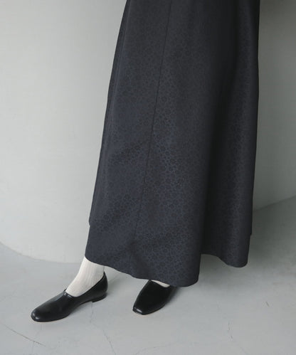 ≪予約販売≫【THE DRESS #48】lame jacquard flare onepiece（ラメジャカードフレアワンピース）≪2023年8月28日15:00販売開始≫≪2023年11月上旬発送予定≫