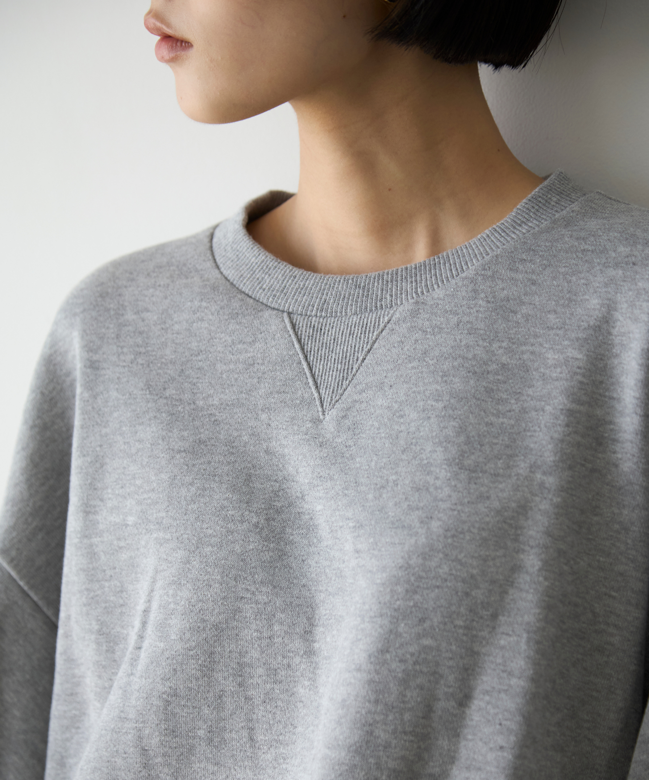 ≪通常販売≫sode powan sweat  (袖ぽわんスウェット)