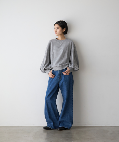 ≪通常販売≫sode powan sweat  (袖ぽわんスウェット)