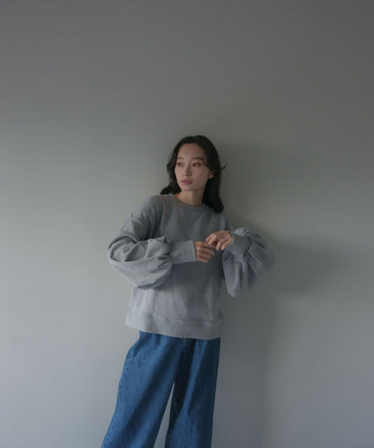 ≪在庫販売≫sode powan sweat  (袖ぽわんスウェット)≪2023年11月8日15:00販売開始≫