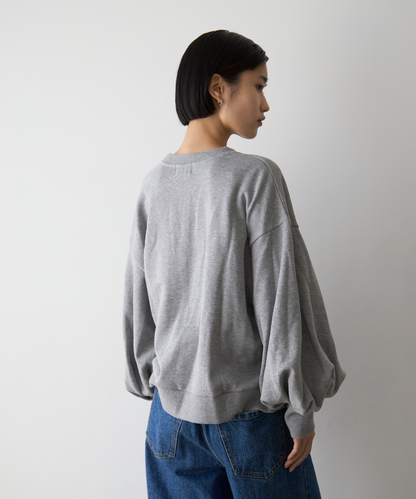 ≪通常販売≫sode powan sweat  (袖ぽわんスウェット)