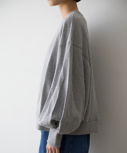 ≪通常販売≫sode powan sweat  (袖ぽわんスウェット)