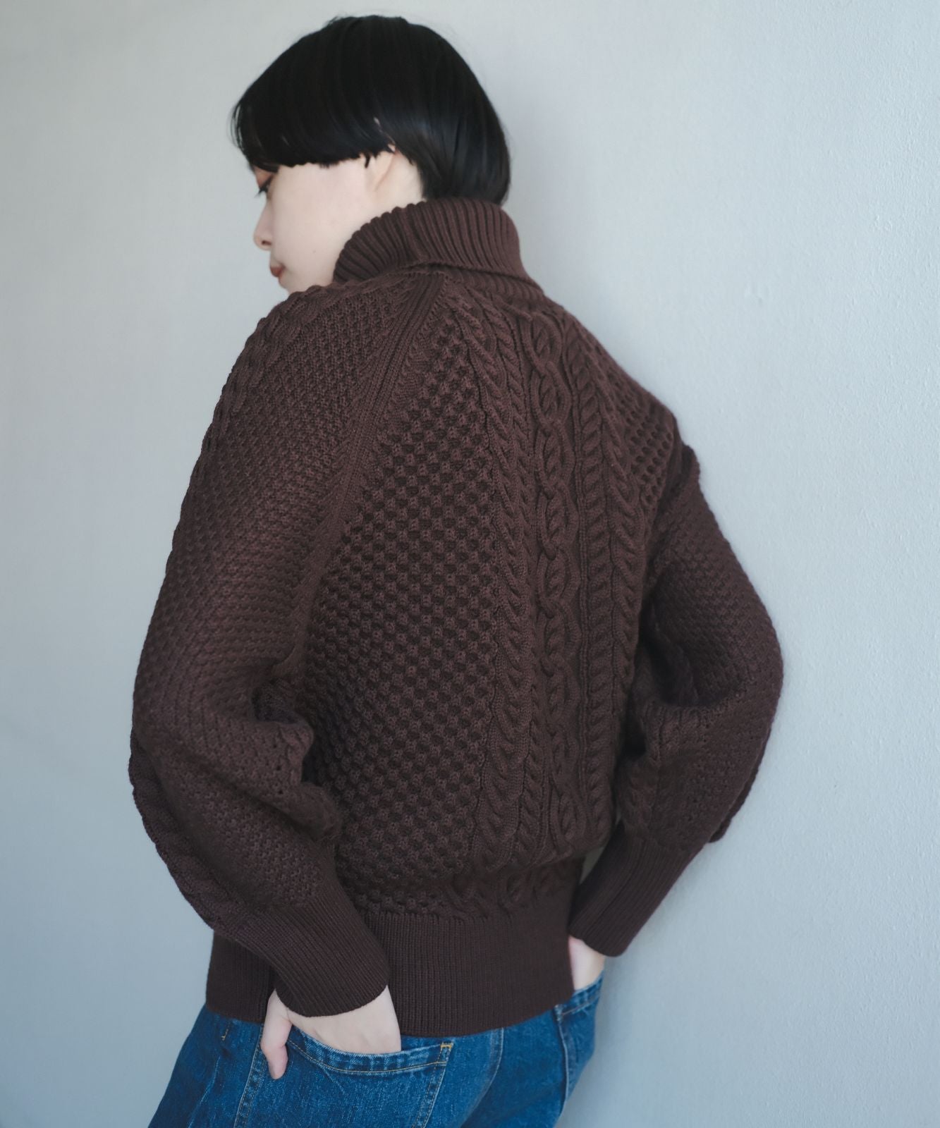 ≪予約販売≫chunky turtle neck  sweater（チャンキータートルネックセーター）≪2023年10月16日15:00販売開始≫≪2023年11月上旬以降発送予定≫