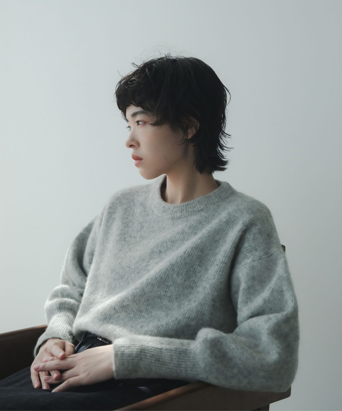 ≪通常販売≫MOFMOF mohair sweater（モフモフモヘアセーター）