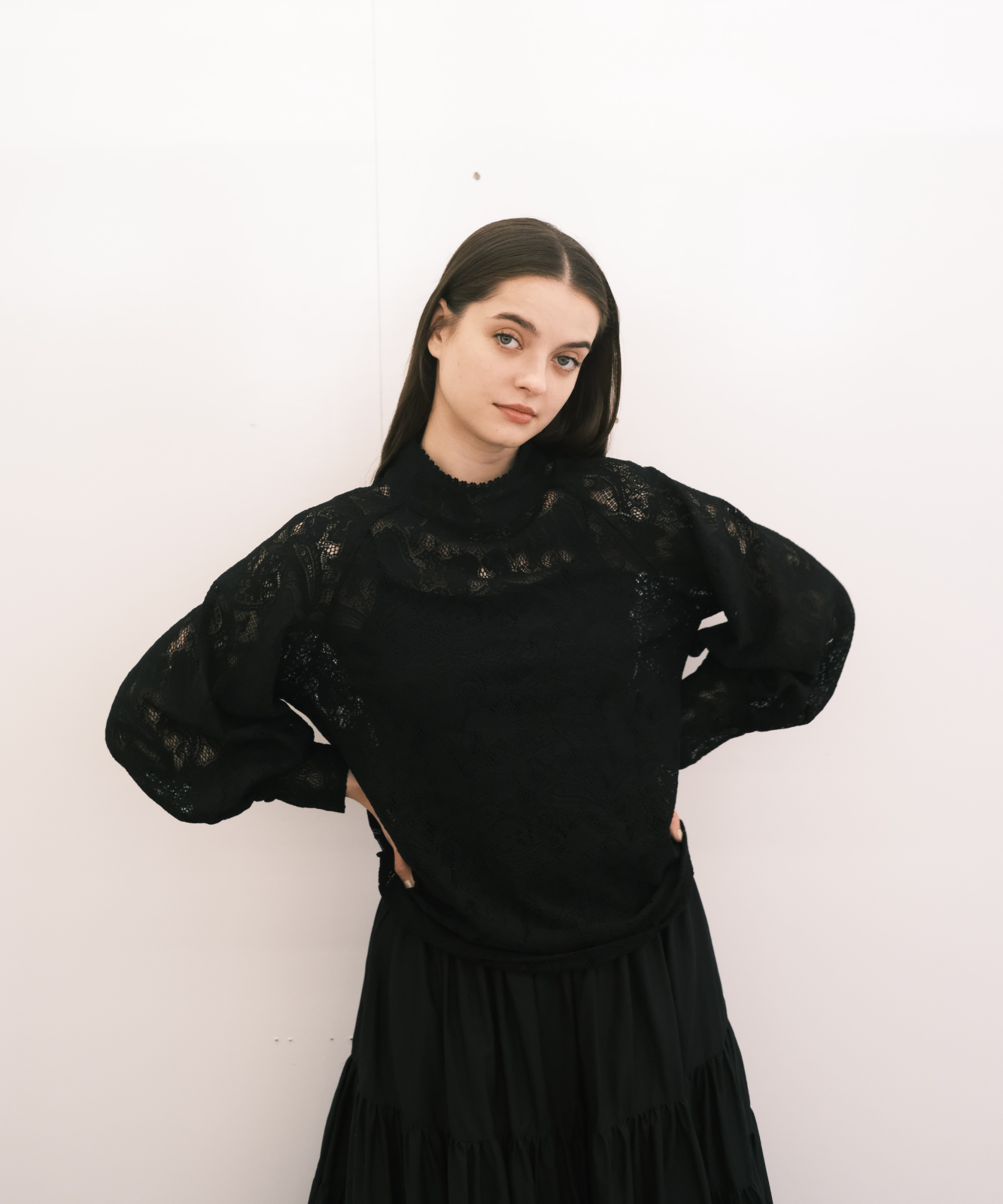 ≪通常販売≫pullover lace blouse(プルオーバーレースブラウス ≪通常販売≫pullover lace blouse(プルオーバーレースブラウス