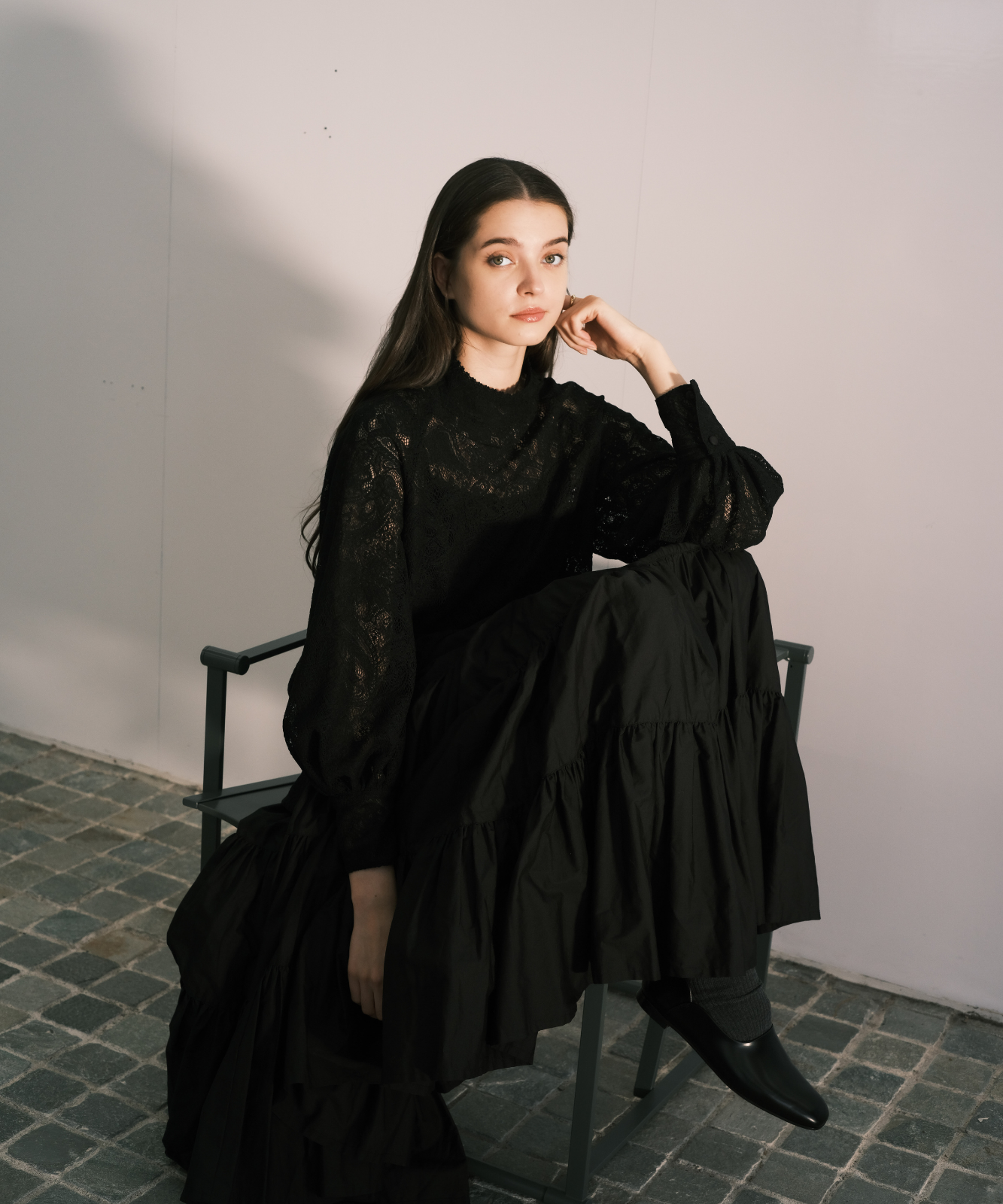 ≪通常販売≫pullover lace blouse(プルオーバーレースブラウス ≪通常販売≫pullover lace blouse(プルオーバーレースブラウス