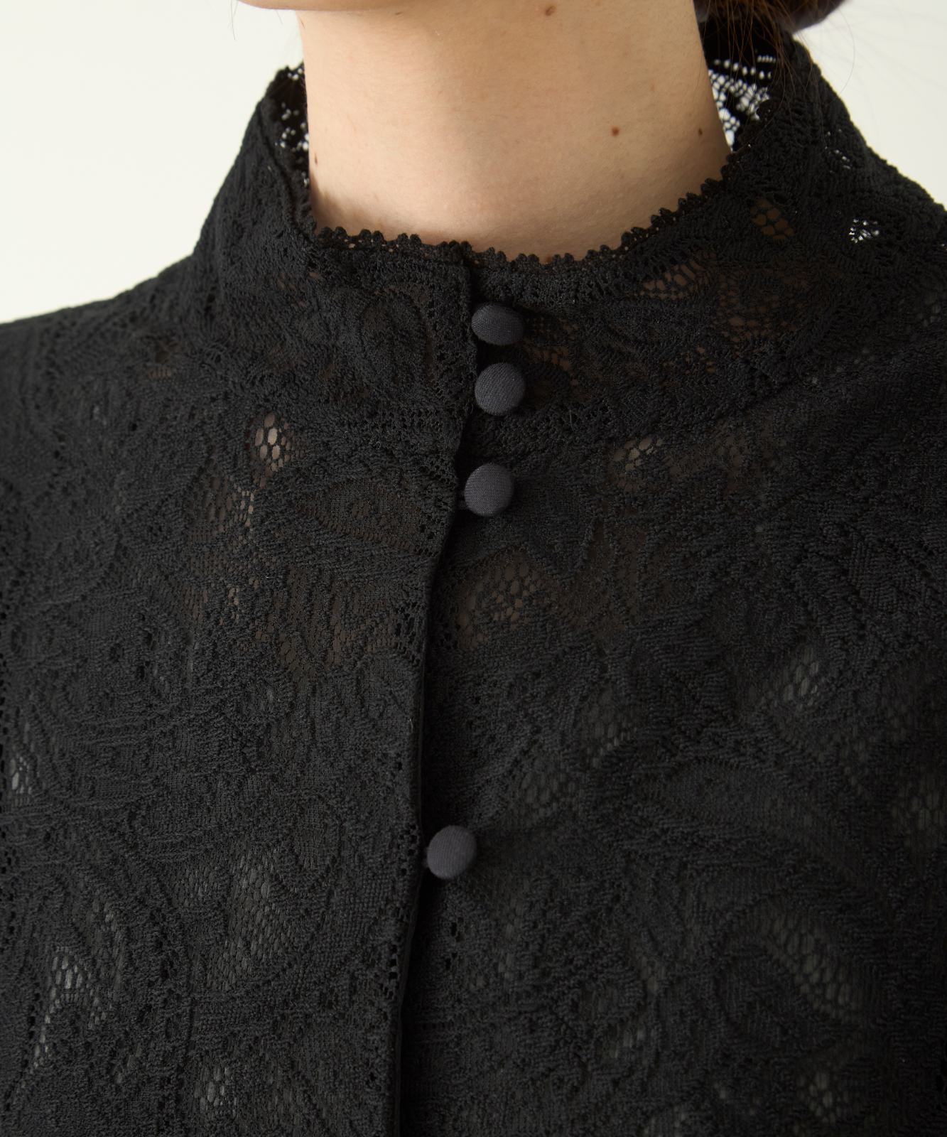 ≪通常販売≫front tuck lace blouse(フロントタックレースブラウス ≪通常販売≫front tuck lace blouse(フロントタックレースブラウス