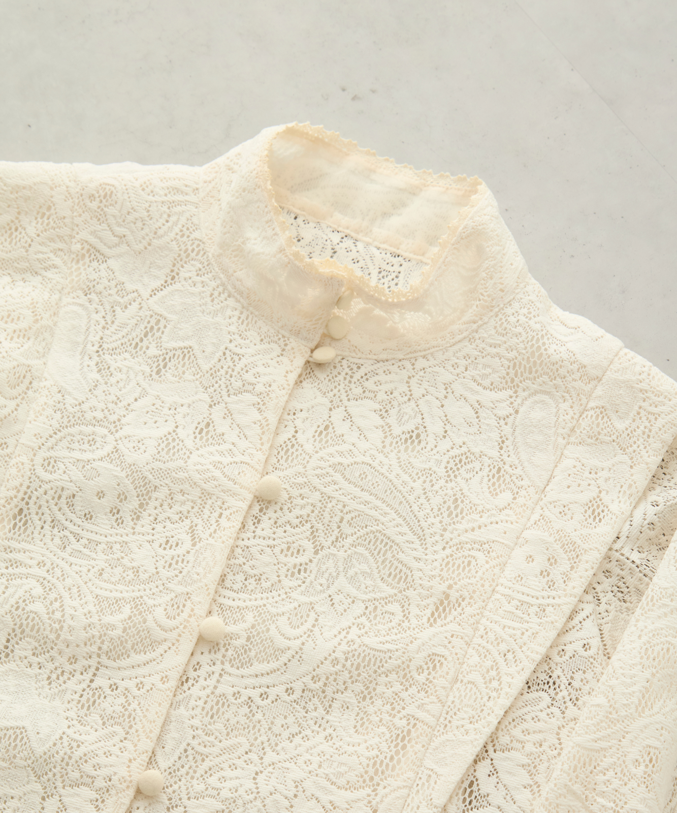 ≪通常販売≫front tuck lace blouse(フロントタックレース ≪通常販売≫front tuck lace blouse(フロントタックレース