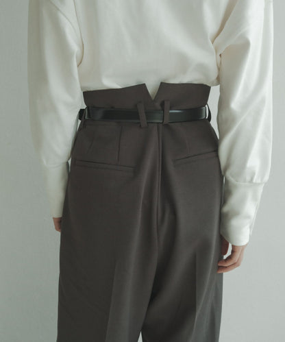 ≪予約販売≫melange nice easy wide pants（メランジナイスイージーワイドパンツ）≪2023年8月21日19:00販売開始≫≪2023年11月上旬発送予定≫