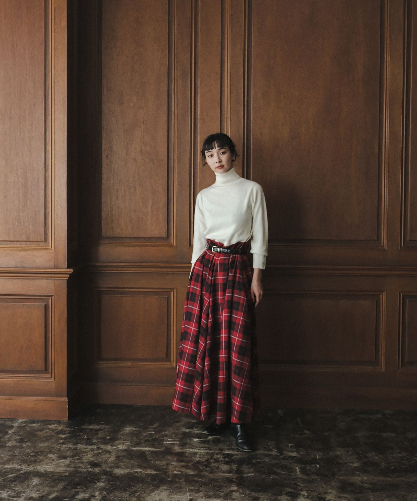 ≪予約販売≫tartan check super flare skirt（タータンチェックスーパーフレアスカート）≪2023年9月22日15:00販売開始≫≪2023年12月下旬以降発送予定≫