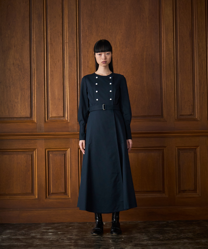 ≪通常販売≫classic button double breasted onepiece（クラシックボタンダブルブレストワンピース）≪2025年1月28日15:00販売開始≫