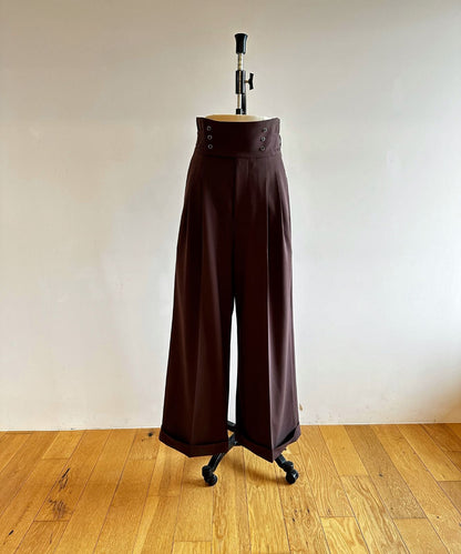 ≪通常販売≫wide slacks "Vintage Dancer "（ワイドスラックス"ヴィンテージダンサー"）