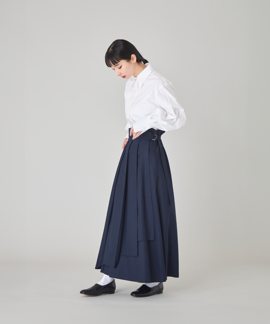 ≪在庫販売≫highwaist tuck classical skirt（ハイウエストタッククラシカルスカート）≪2024年4月3日15:00販売開始≫