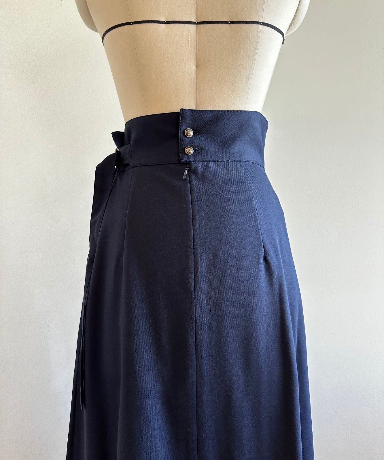 ≪在庫販売≫highwaist tuck classical skirt（ハイウエストタック