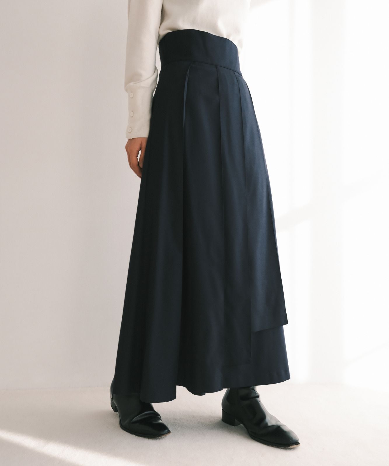 ≪予約販売≫highwaist tuck classical skirt（ハイウエストタック