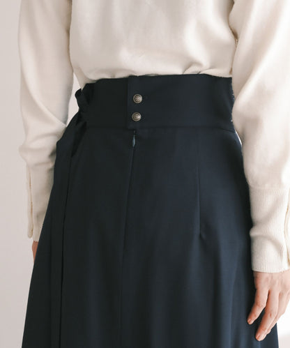 ≪予約販売≫highwaist tuck classical skirt（ハイウエストタッククラシカルスカート）≪2023年12月25日15:00販売開始≫≪2024年3月下旬以降発送予定≫
