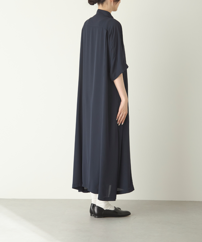 ≪在庫販売≫georgette wrap onepiece（ジョーゼットラップワンピース）