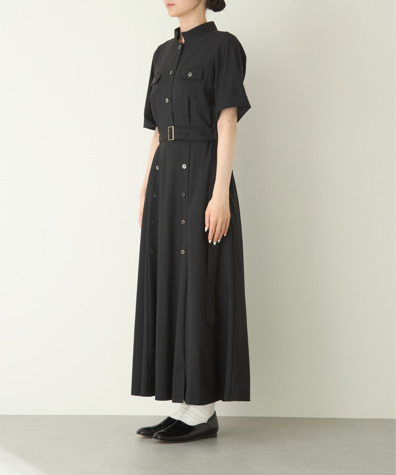 ≪在庫販売≫【THE DRESS #56】classical black toro onepiece（クラシカルブラックトロワンピース）