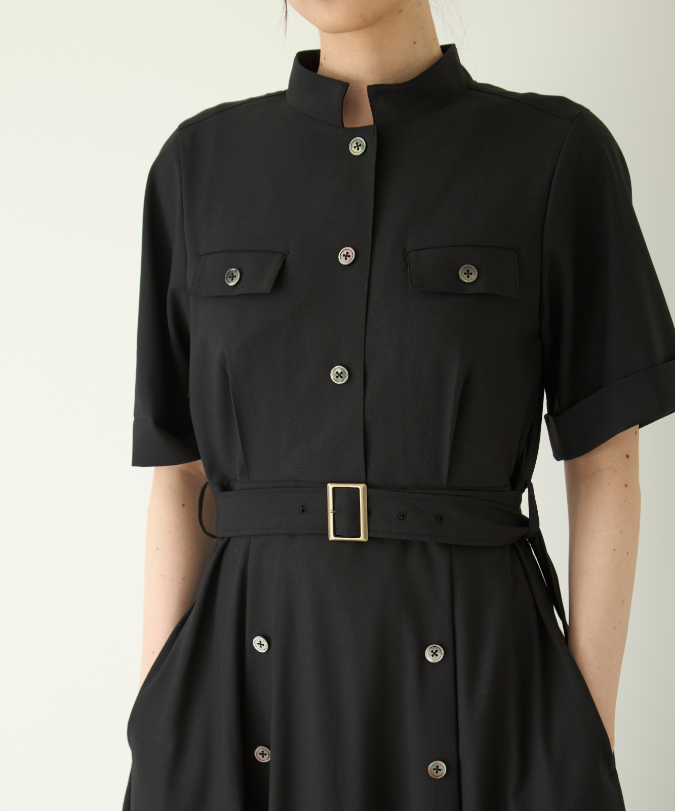 ≪在庫販売≫【THE DRESS #56】classical black toro onepiece（クラシカルブラックトロワンピース）