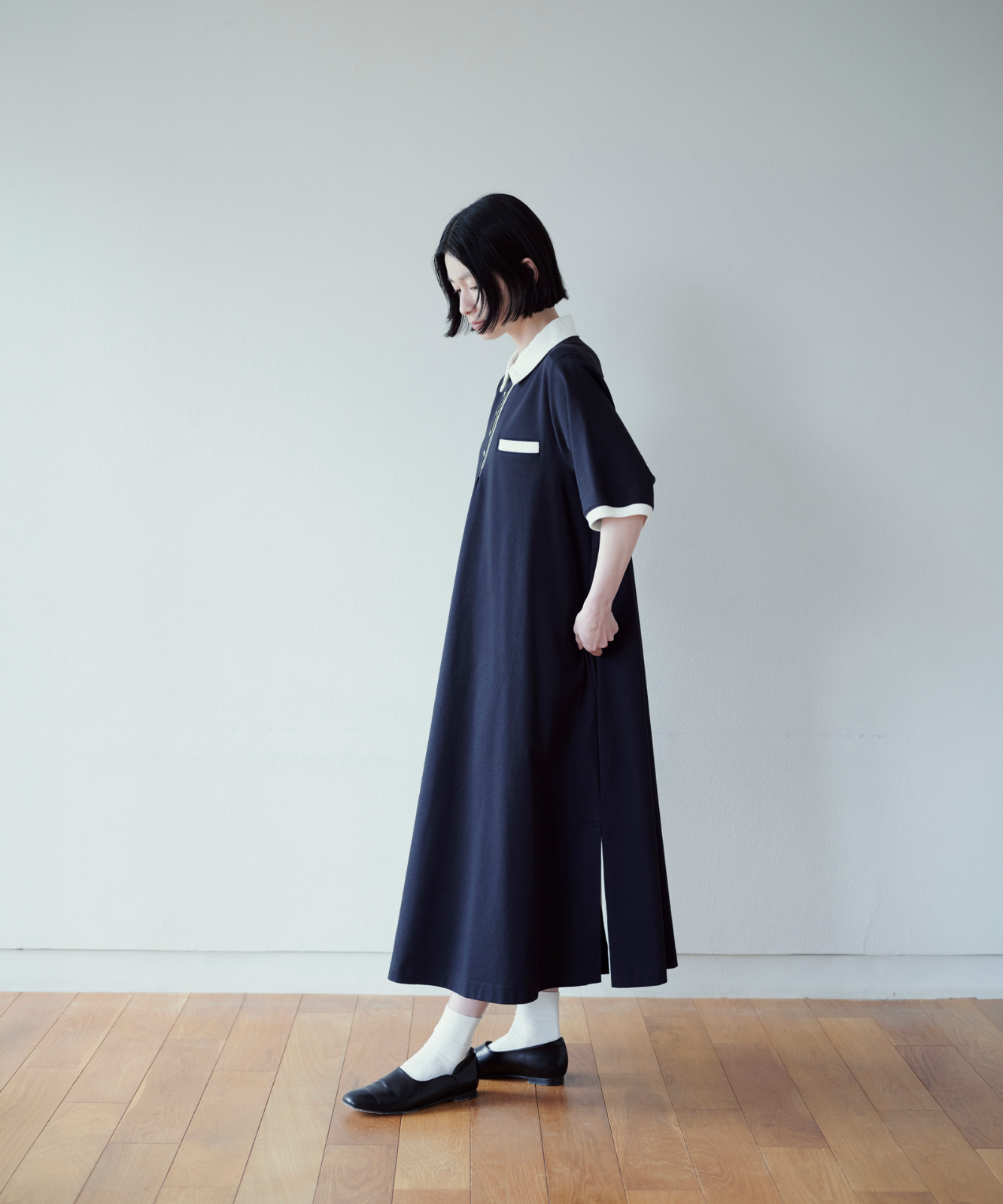 ≪通常販売≫track polo onepiece(トラックポロワンピース) – THE ≪通常販売≫track polo onepiece(トラックポロワンピース) – THE
