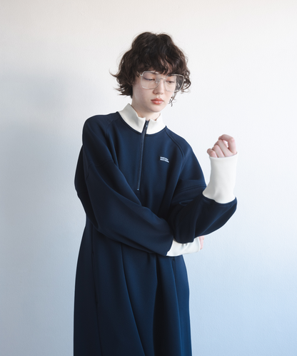 ≪通常販売≫track candy half zip onepiece（トラックキャンディーハーフジップワンピース）≪2024年12月6日15:00販売開始≫