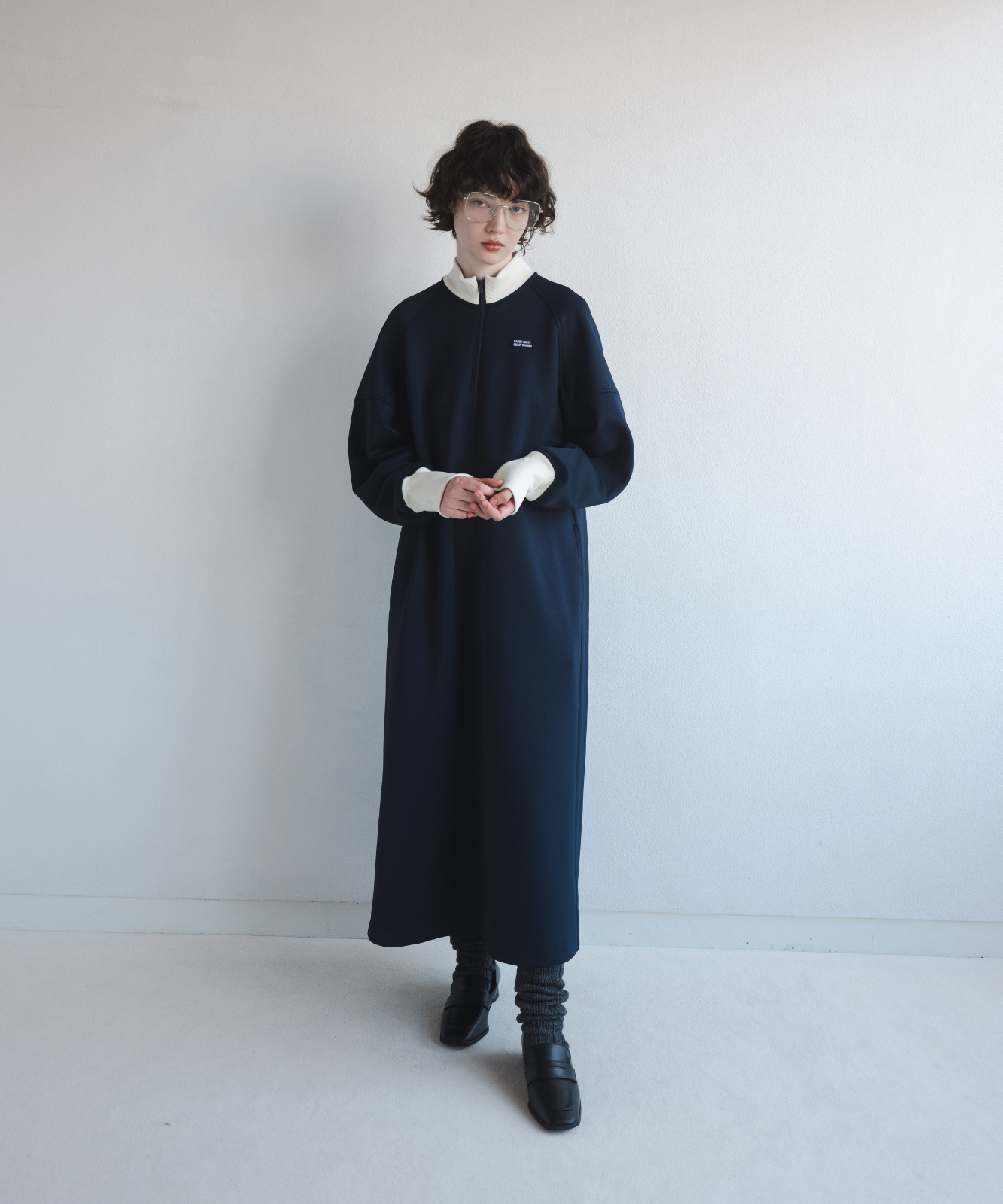 ≪通常販売≫track candy half zip onepiece（トラックキャンディーハーフジップワンピース）≪2024年12月6日15:00販売開始≫