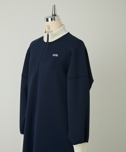 ≪通常販売≫track candy half zip onepiece（トラックキャンディーハーフジップワンピース）≪2024年12月6日15:00販売開始≫