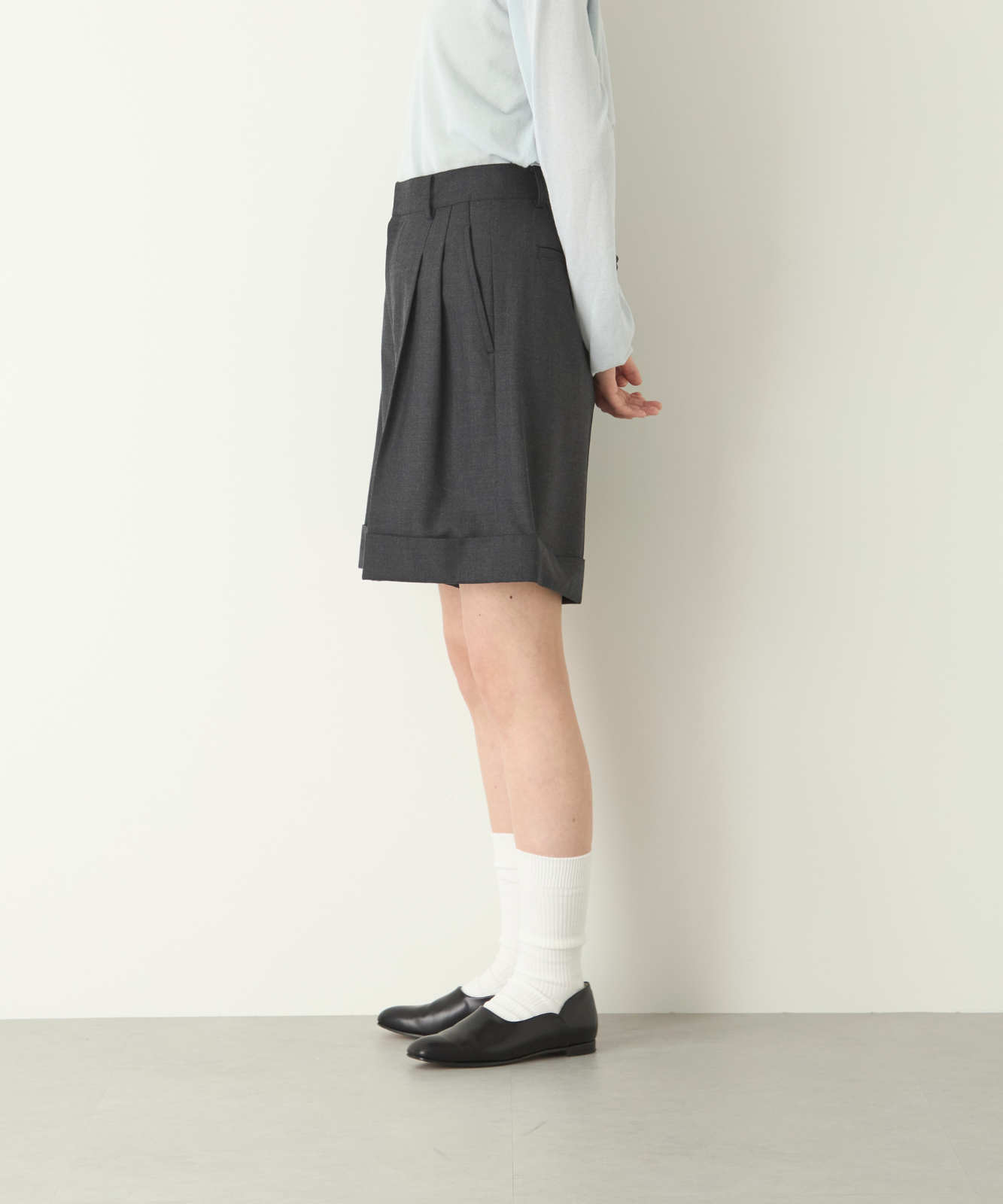 ≪在庫販売≫summer wool half pants（サマーウールハーフパンツ）